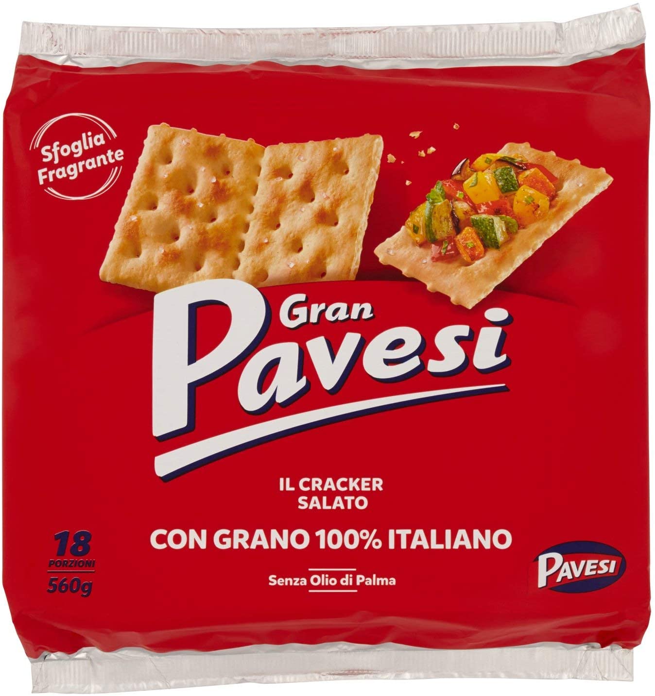 Gran Pavesi Cracker Salati I Classici, Senza Olio Di Palma 18