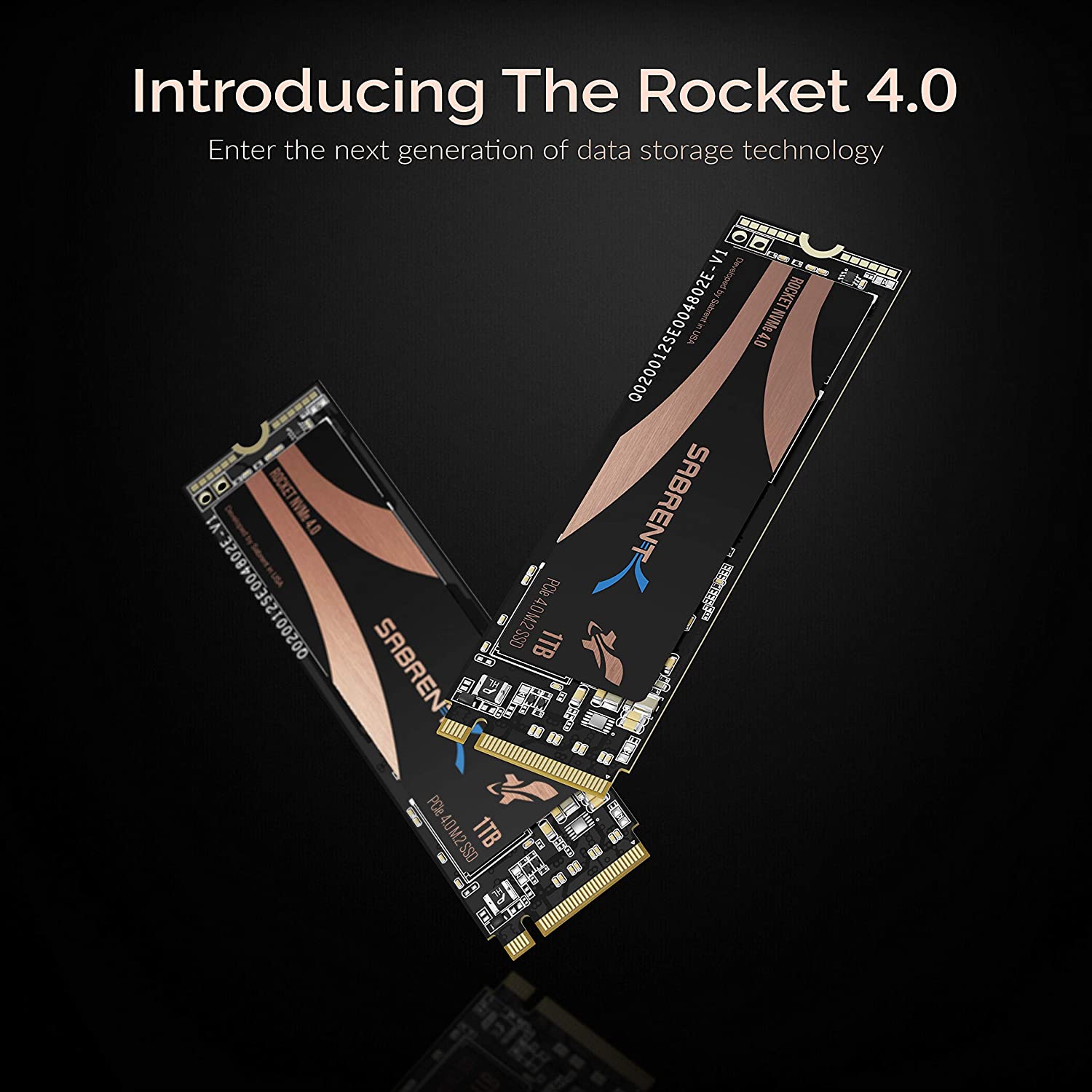 Sabrent SSD Interno 1TB Rocket Nvme PCIe 4.0 M.2 (SB-ROCKET-NVMe4-1TB)