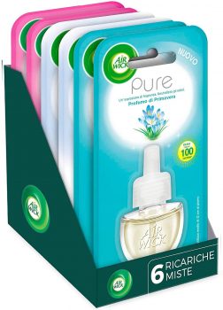 Confezione 6 ricariche di sapone liquido igienizzante da 600 ml