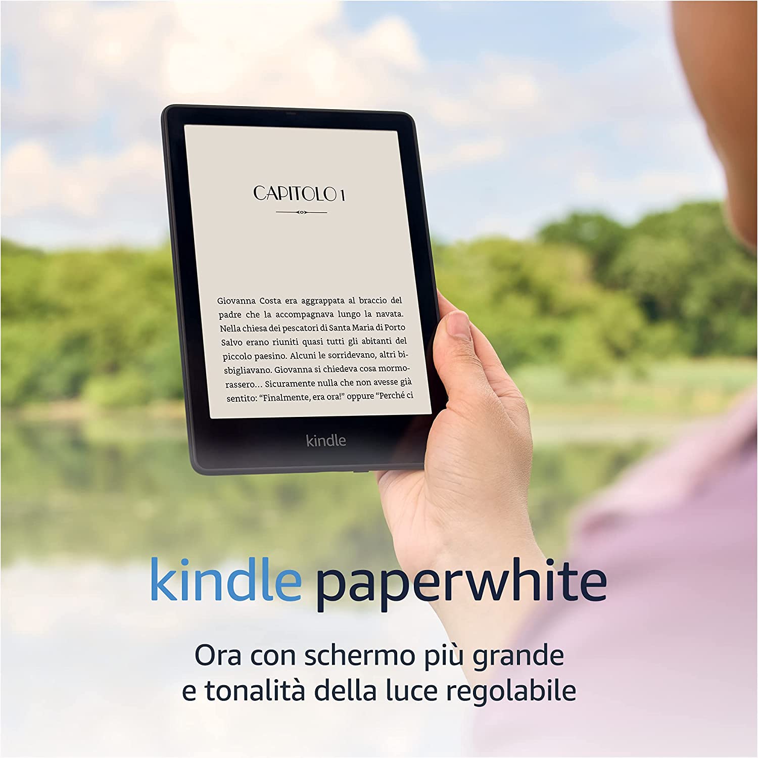 Nuovo Kindle Paperwhite (8 GB) – Schermo da 6,8’’ e tonalità della luce regolabile – 8 GB con pubblicità