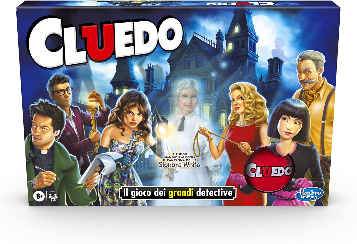 Hasbro Gaming Cluedo Edizione Bugiardi per bambini a partire da 8 anni