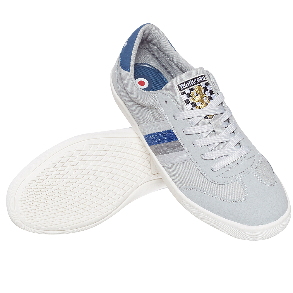 Zapatillas Clásicas Lambretta Vulkan Para Hombre - Tela Canvas, Estilo Casual, Nuevas En Caja