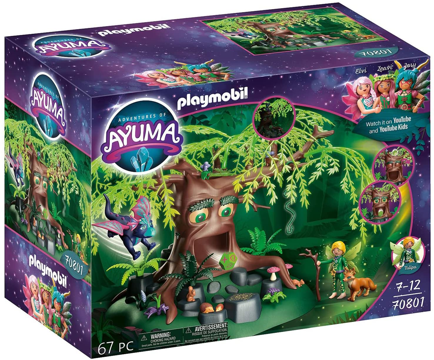 PLAYMOBIL Adventures of Ayuma 70801 Albero della saggezza, Dai 7 anni