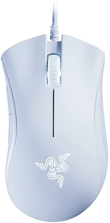 Razer DeathAdder Essential – Mouse da gioco essenziale con sensore ottico da 6.400 DPI -White Ed.