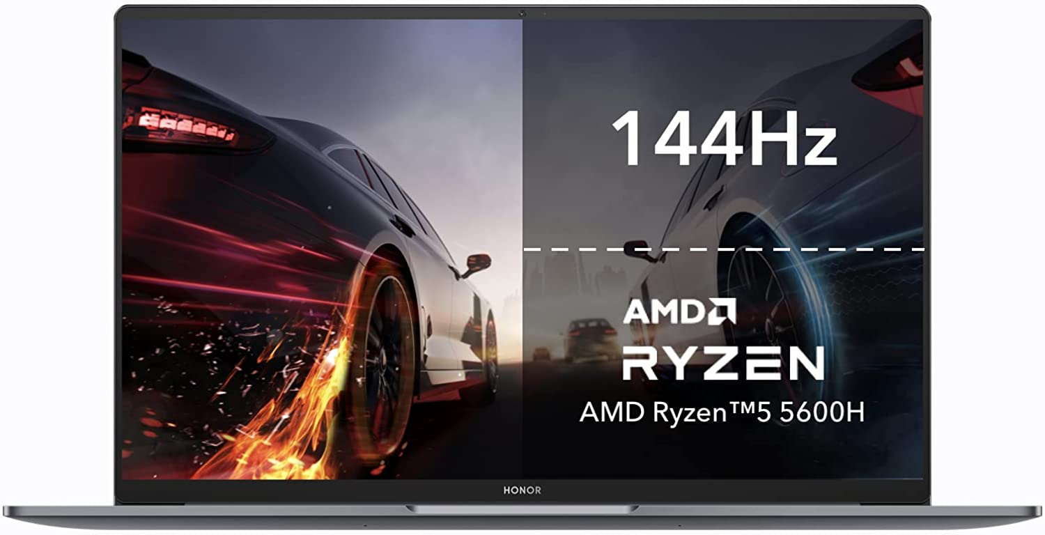 HONOR MagicBook 16/ AMD Ryzen™ 5 5600H/ Windows 11 Home/ 16GB + 512GB/ Space Gray