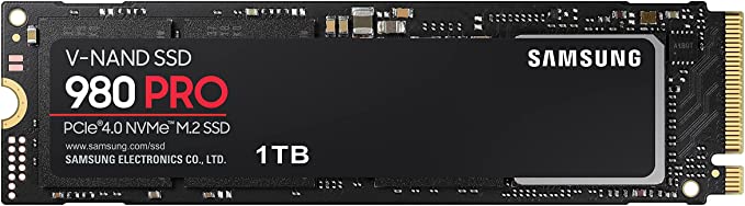 Samsung Memorie MZ-V8P1T0B 980 PRO SSD Interno da 1TB, PCIe NVMe M.2
