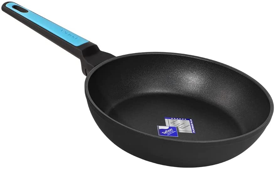 Cecotec Padella Polka Platinum 28 Bucket Thunder. Padella in alluminio forgiato da 28 cm con rivestimento antiaderente Platinum Plus Teflon® Nonstick Coating, 100% privo di PFOA