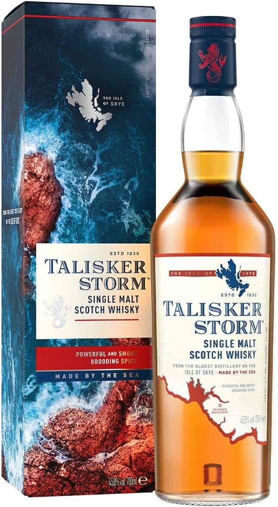 Talisker Storm Single Malt Scotch Whisky con Astuccio – 700 ml