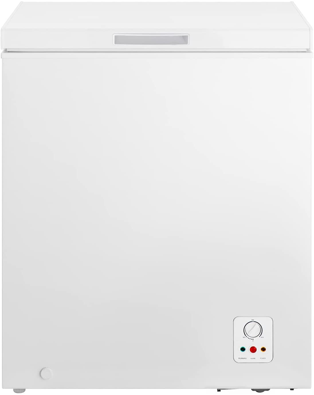 Hisense MCF142F Congelatore a pozzo, Illuminazione Led, Super silenzioso 40 db, 142 Litri, Dimensioni 62.5 x 55.9 x 85.4 cm, Classe F