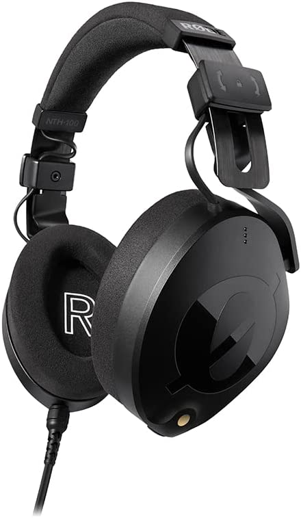 RØDE NTH-100 Professional Over-ear Headphones For Content Creation, Music Production, Mixing and Audio Editing, Podcasting, Location Recording (Black)