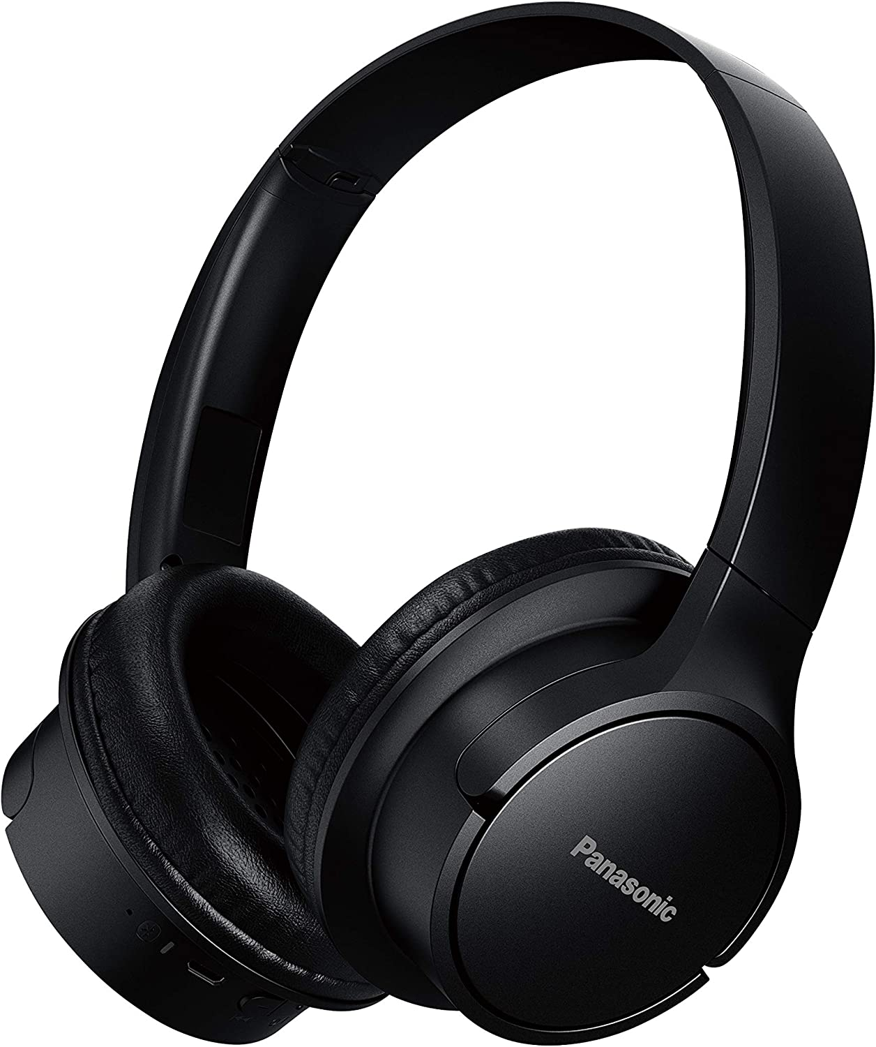 Panasonic RB-HF520BE-K Cuffie a Padiglione Wireless, 50 Ore di Riproduzione, Ricarica Rapida