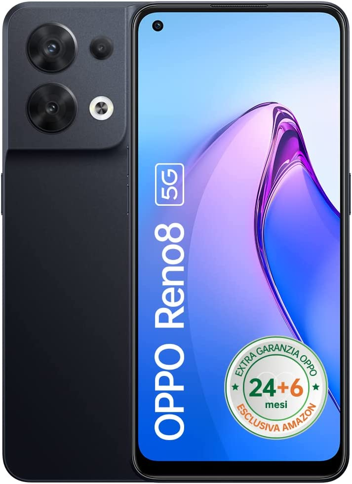 OPPO Reno 8 5G Shimmer Black