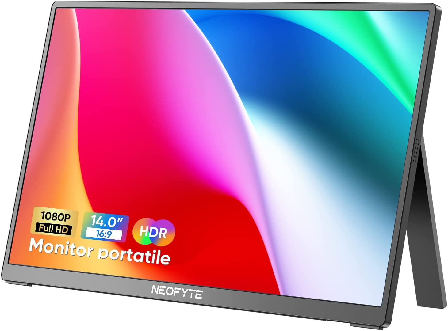 Monitor Portatile 14 pollici 1920 x 1080 FHD, NEOSCREEN T14S