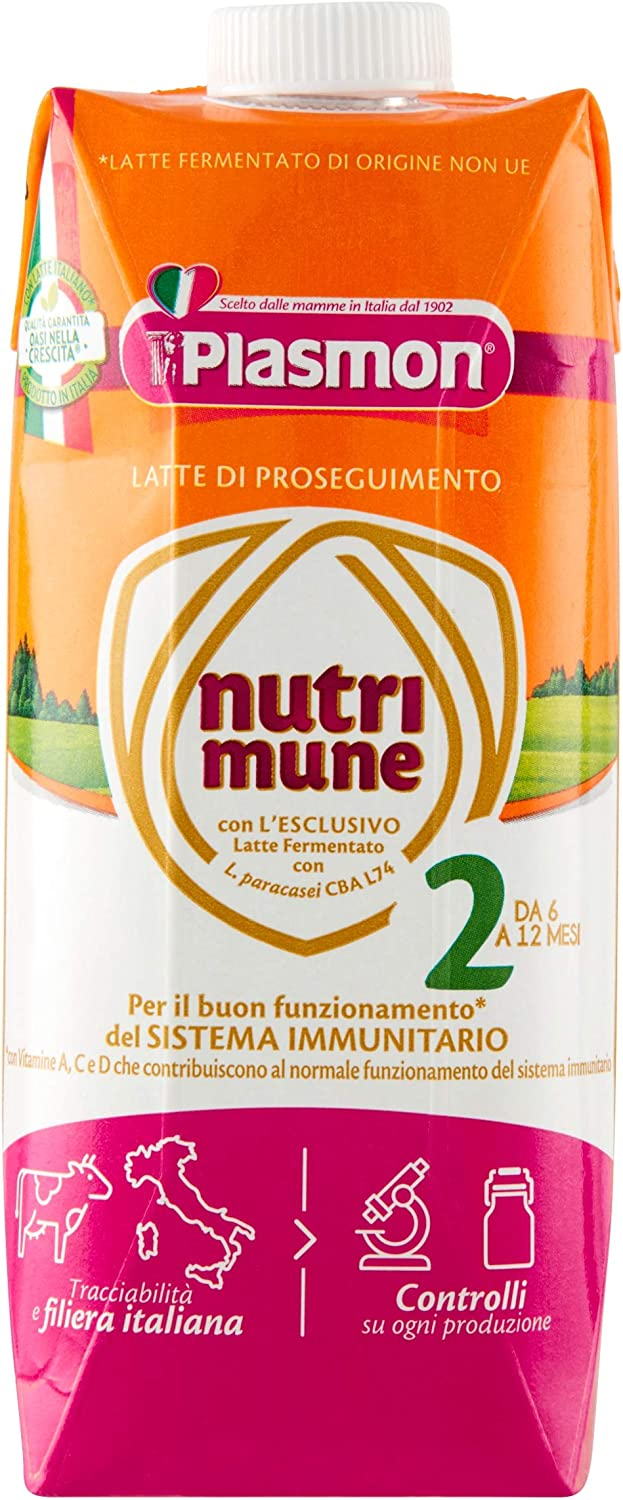 Plasmon Nutri-Mune Latte 2 Proseguimento Liquido 500ml