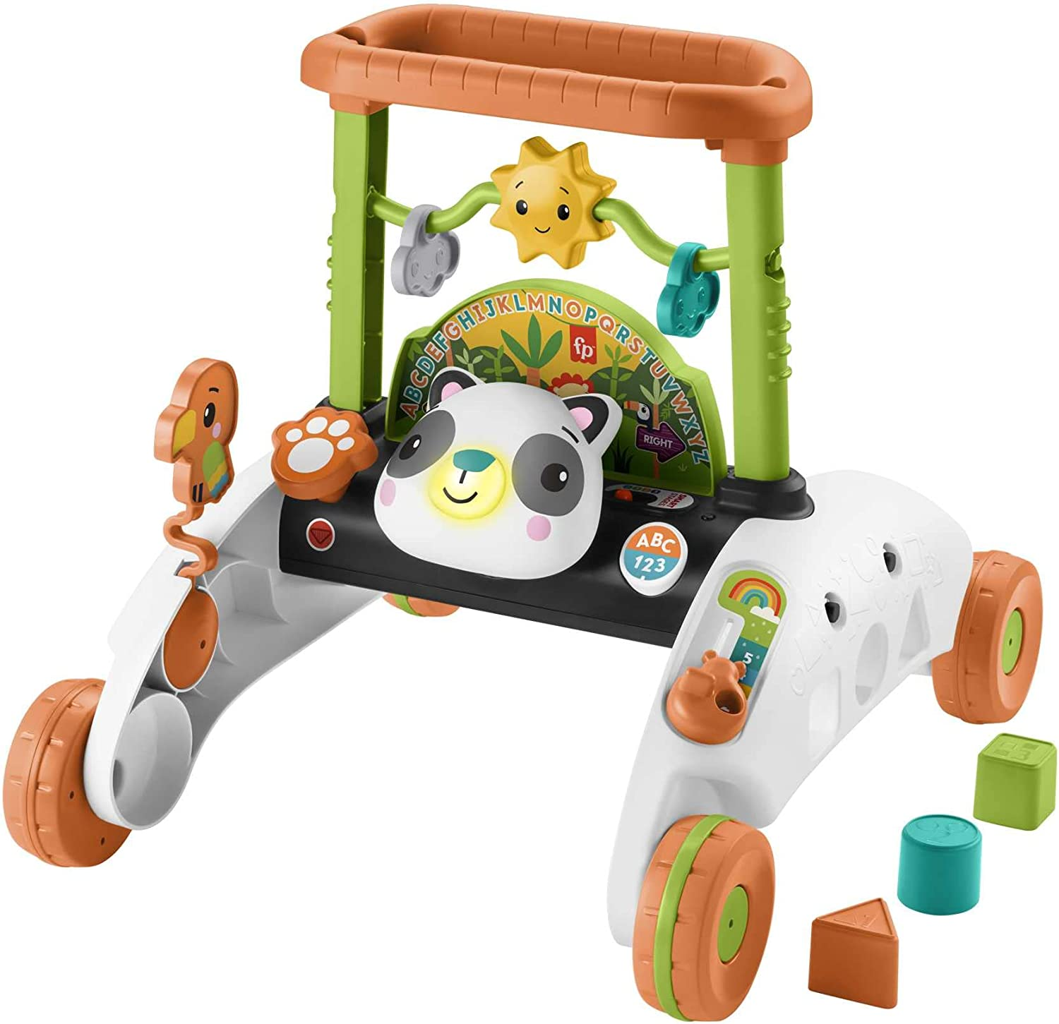 Fisher-Price Sensimals - Set Giocattoli Sensoriali Per Bambini 3+ Mesi, Sonagli E Mordicchiatori, Coniglietto, Ajolot E Oca - 2