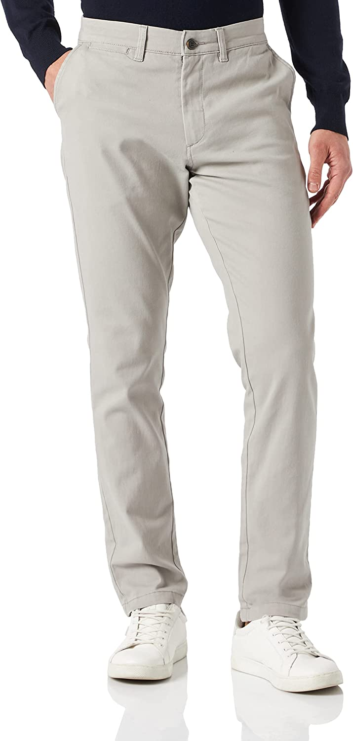 JACK & JONES Jjimarco Jjdave Akm Ghost Grey Noos, Pantaloni Uomo, Grigio