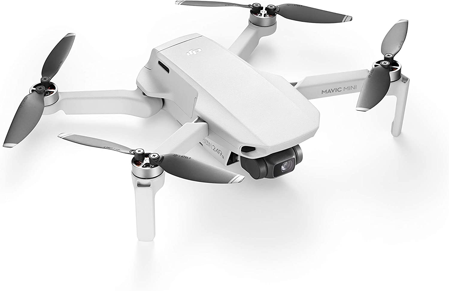 DJI Mavic Mini Drone Leggero e Portatile, Batteria 30 Minuti, Distanza Trasmissione 2 km, Gimbal 3 Assi, 12 MP, Video HD 2.7K