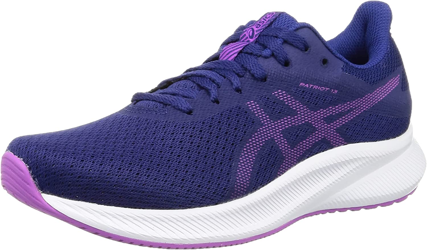 Asics Patriot 13, Scarpe Donna, Dive Blue/Orchid