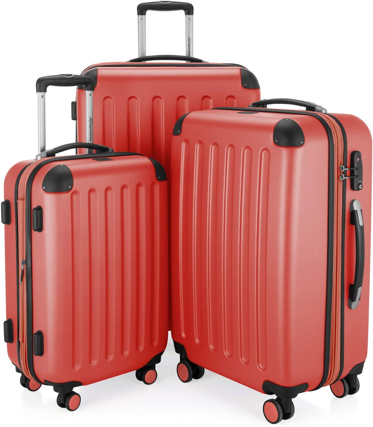 Hauptstadtkoffer Spree, Luggage Set Unisex Adult, Corallo, SET
