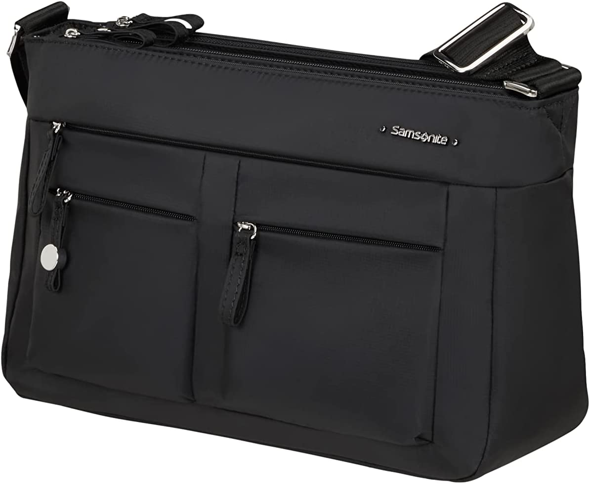 Samsonite Move 4.0 – Borsa a tracolla, 30 cm, Nero (Black), Borse messenger