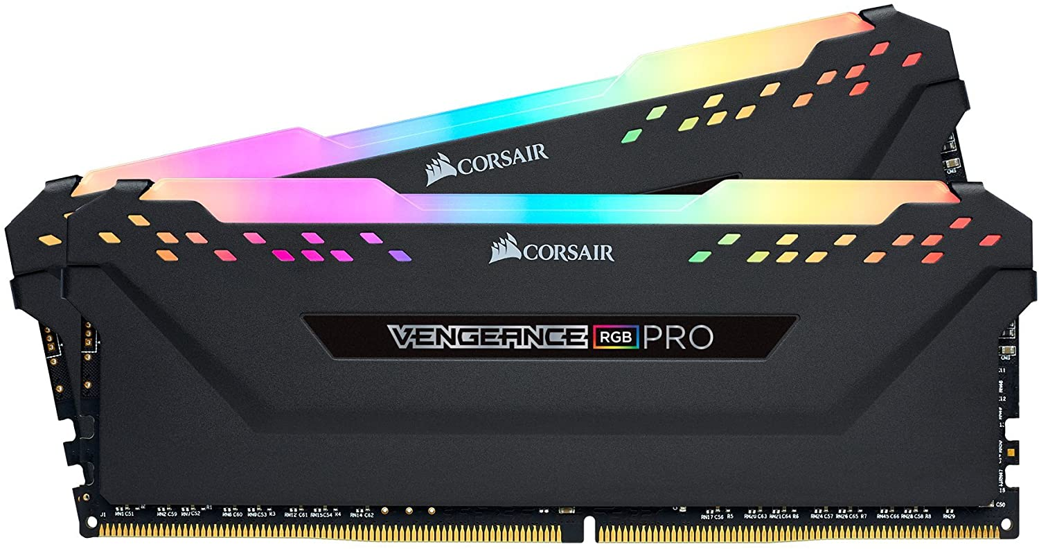 Corsair Vengeance RGB PRO Black DDR4-RAM 3600 MHz 2x 8GB memoria