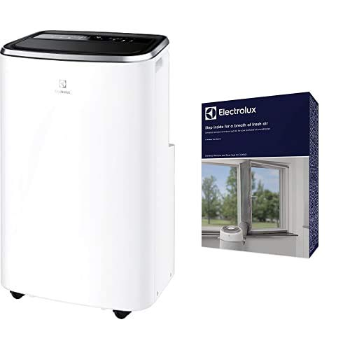 Electrolux EXP35U538CW ChillFlex Pro 13 A+ Climatizzatore Portatile, 13K BTU, Classe A+, Silent 45db(A), Gas R290, Self Evaporative System + Window e Door EWS01 Kit per Sigillare Finestre e Porte