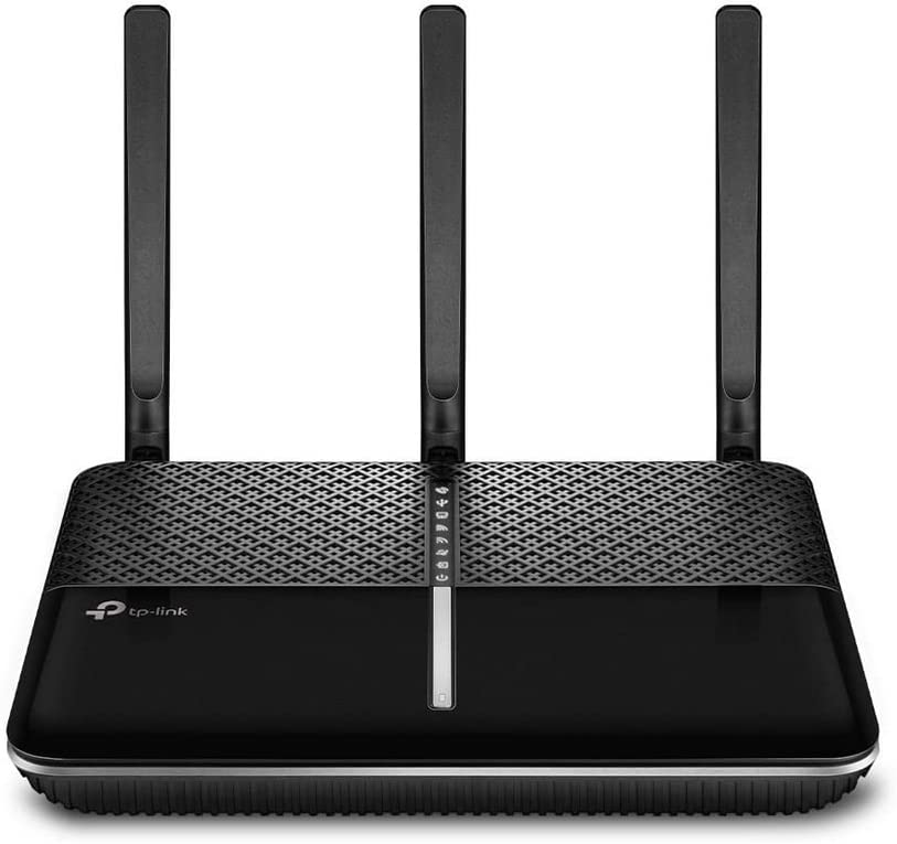 TP-Link Archer VR2100v Modem Router Wi-Fi Dual-Band AC2100Mbps, VDSL2 Profilo 35b, Router FR (EVDSL | VDSL | FTTC | FTTS), ADSL, Telefonia VoIP, DECT Cordless, 4 Porte Gigabit, 1 Porta USB 3.0