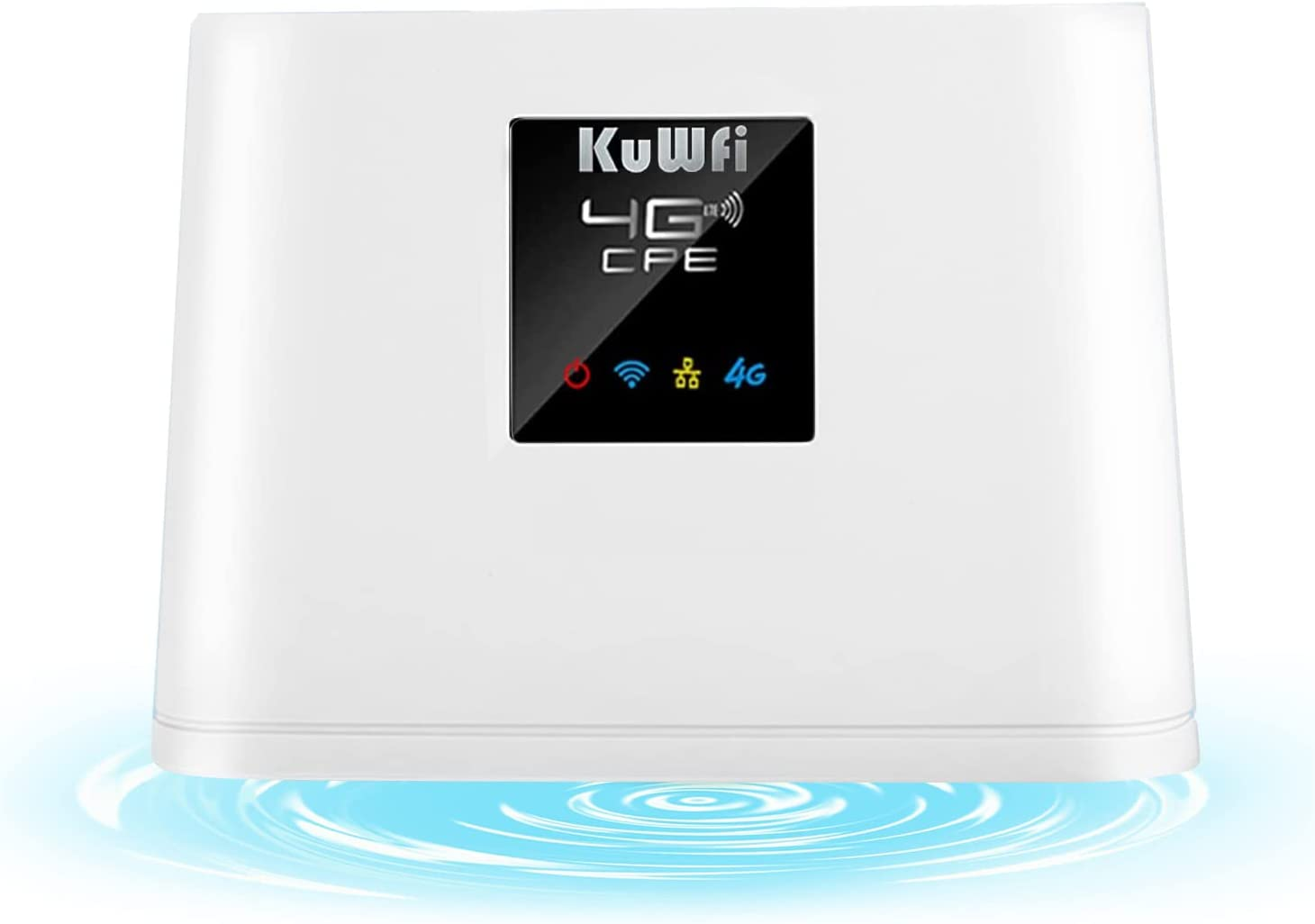 Router 4G Con Sim, KuWFi 4G LTE Router 150Mbps Wireless Mobile Wifi Hotspot