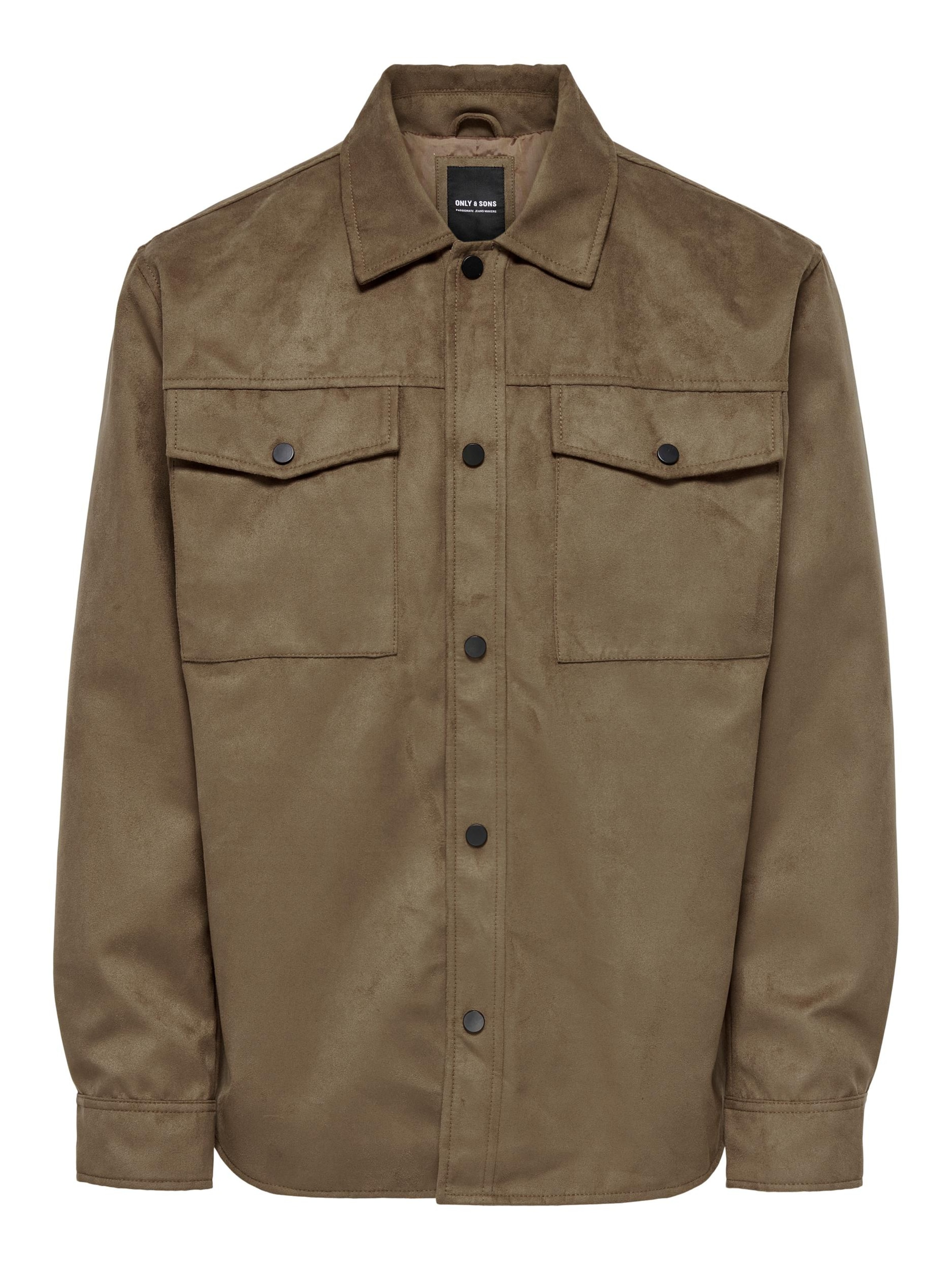 Only & Sons Giacca di mezza stagione ‘Penn’ in Mocca
