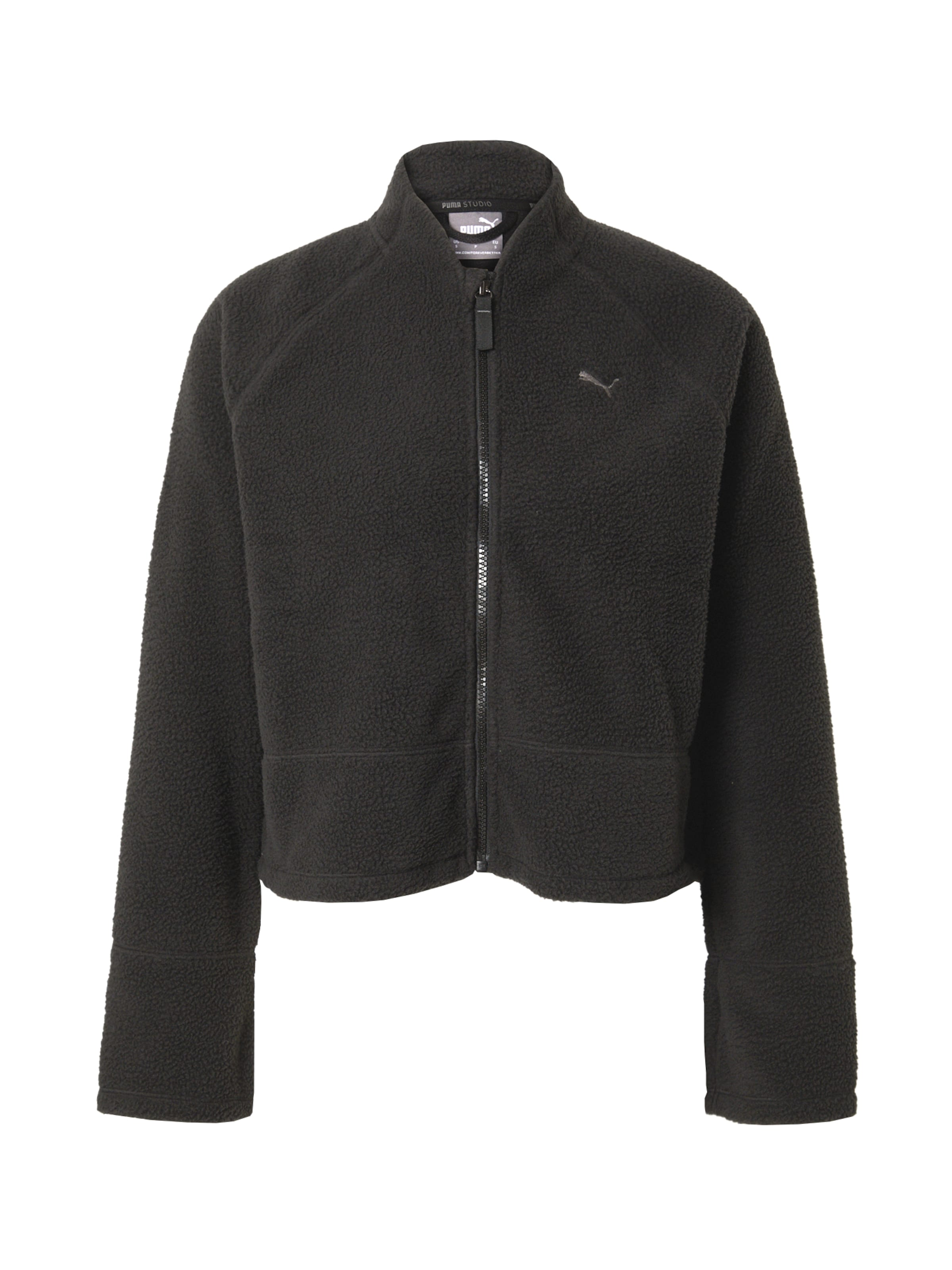 PUMA Giacca sportiva in Nero