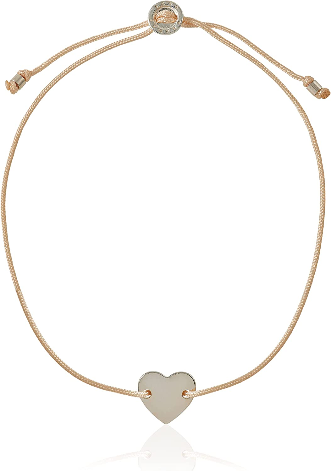 Thomas Sabo Bracciale da Donna a Forma di Cuore, in Argento Sterling 925, Lunghezza 13-20 cm, 13,00-20,00 cm, Argento Sterling, Non pertinente – SET0359-494-11-L532