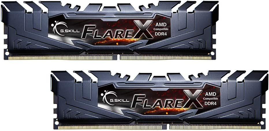 G.Skill 130333 DIMM – Kit memoria DDR4-3200, 32 GB, F4-3200C16D-32GFX, Flare X