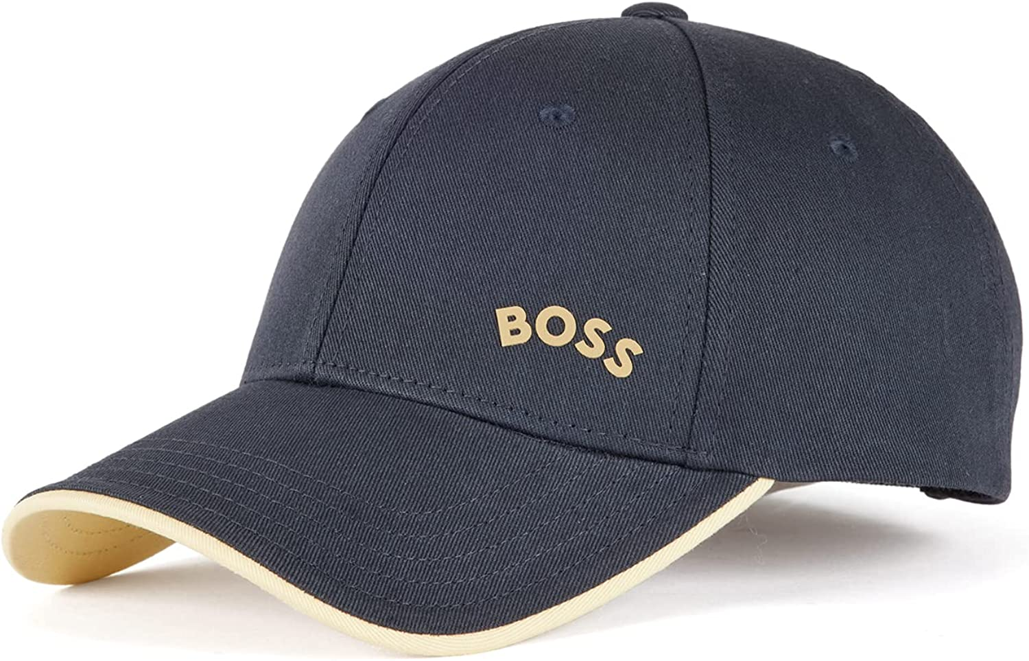 BOSS Cap-Bold-Curved, Cappellino da Baseball Uomo, Blu (NEW – Dark Blue403), Taglia Unica