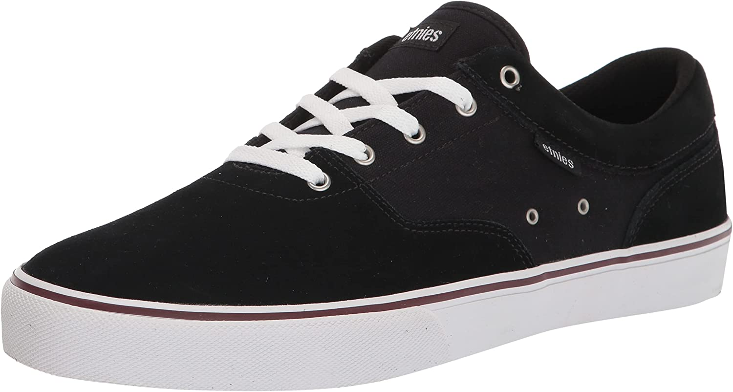Etnies Factor, Scarpe da Skateboard Uomo, Nero, Bianco, Bordeaux