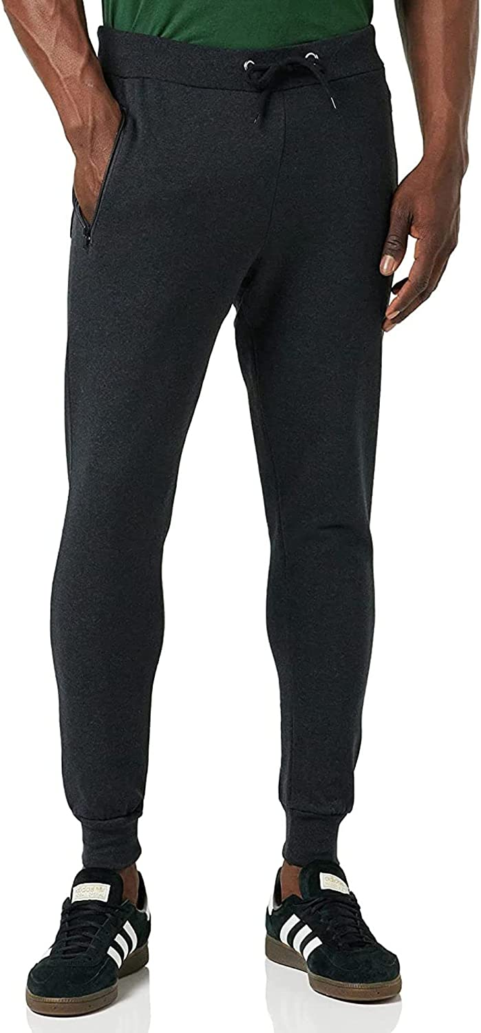 FM London Hyfresh Slim Fit Pantaloni Sportivi, Avorio (Charcoal 22), Uomo