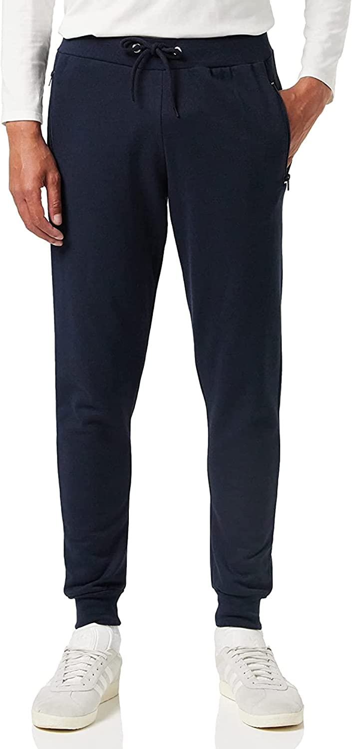 FM London Hyfresh Slim Fit Pantaloni Sportivi, Blu (Navy 12)