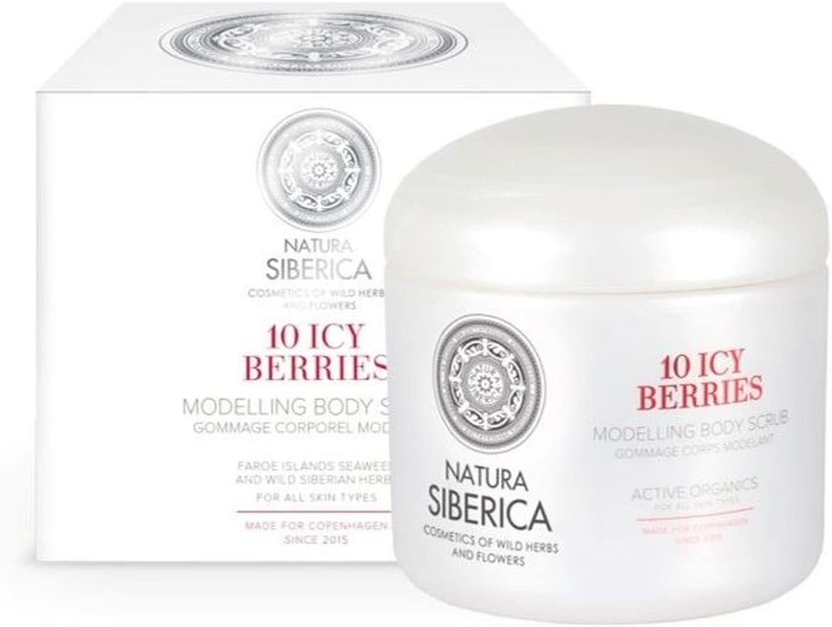 Natura Siberica Scrub Corpo Modellante Sibérie Blanche, 10 Icy Berries – 370 ml