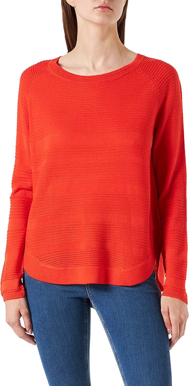 Only Onlcaviar L/S Pullover Knt Noos Maglione, Argilla Rossa, Donna