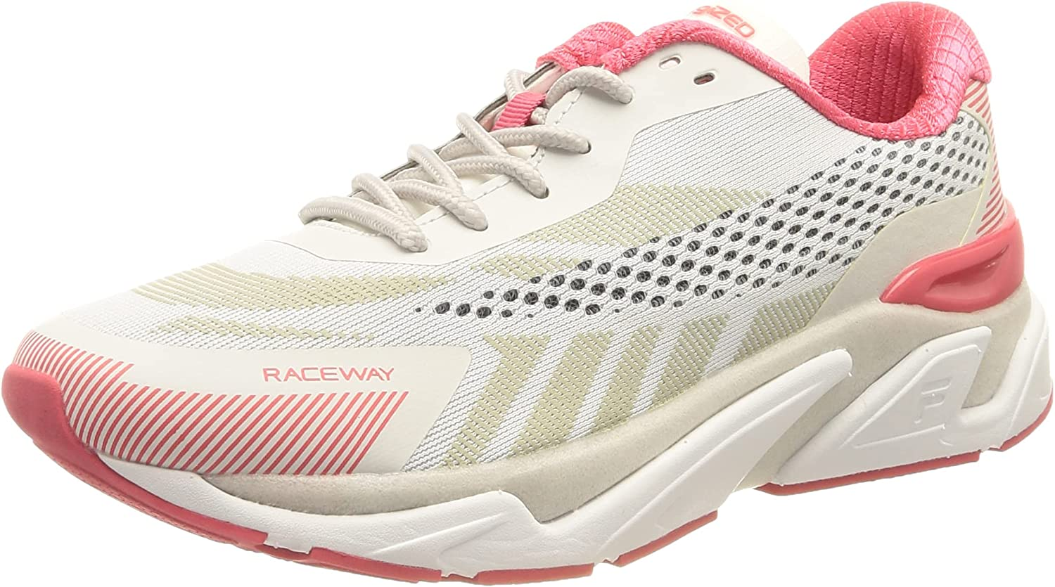 Fila Raceway, Scarpe Running Donna, Multicolore (White-Teaberry)
