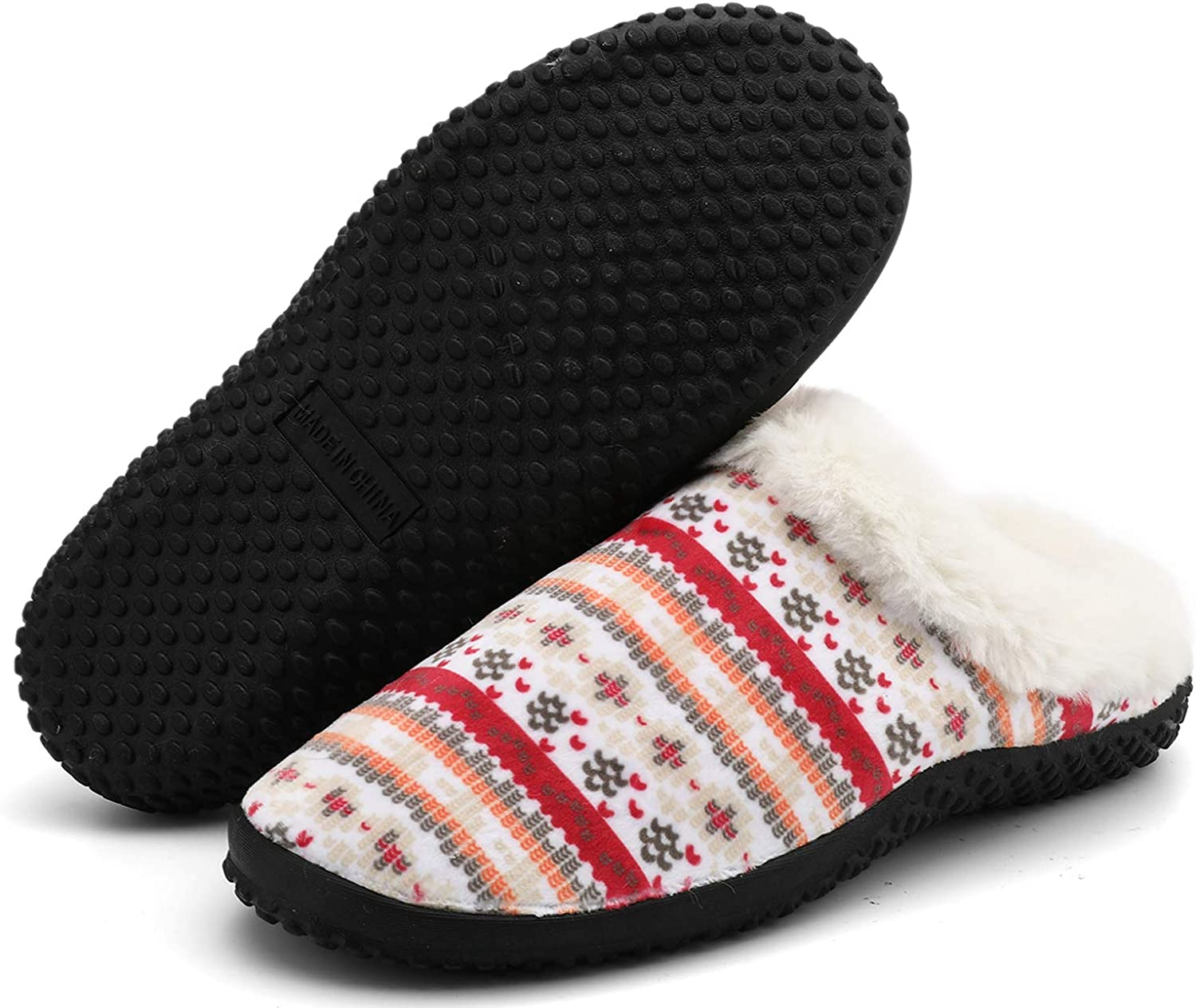 Hsyooes Pantofole Inverno Donna Ciabatte