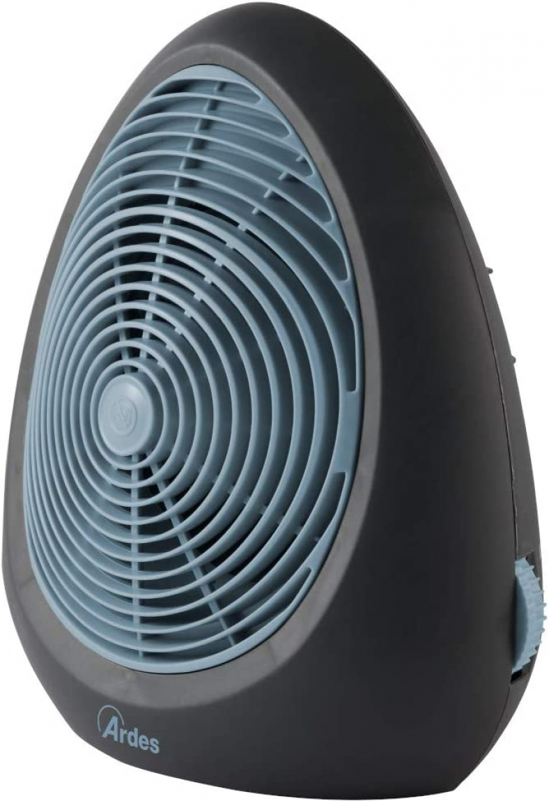 De'Longhi Termoventilatore Capsule HFX30C18 - 2 Potenze, Tecnologia Ceramica, Silenzioso, Con Maniglia, Bianco