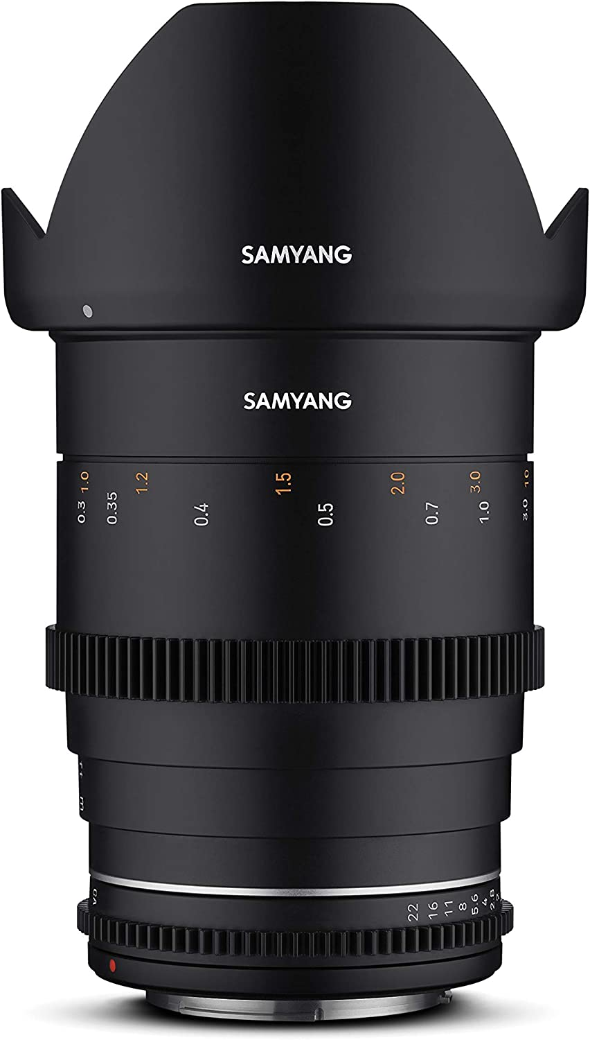 Samyang MF 35mm T1,5 VDSLR MK2 MFT Obiettivo Grandangolare Cina E