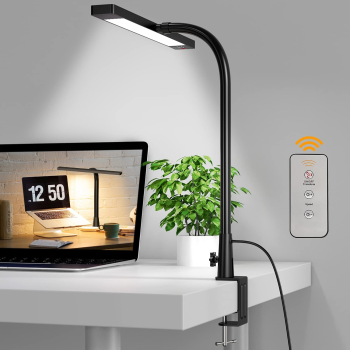 Deaunbr Lampada Da Lettura A LED A Clip Con Doppia Testa - 48 LED, 2600 MAh, Ricaricabile USB, 3 Temperature Di Colore, Luminosità Regolabile, Collo D'Oca Flessibile - 3
