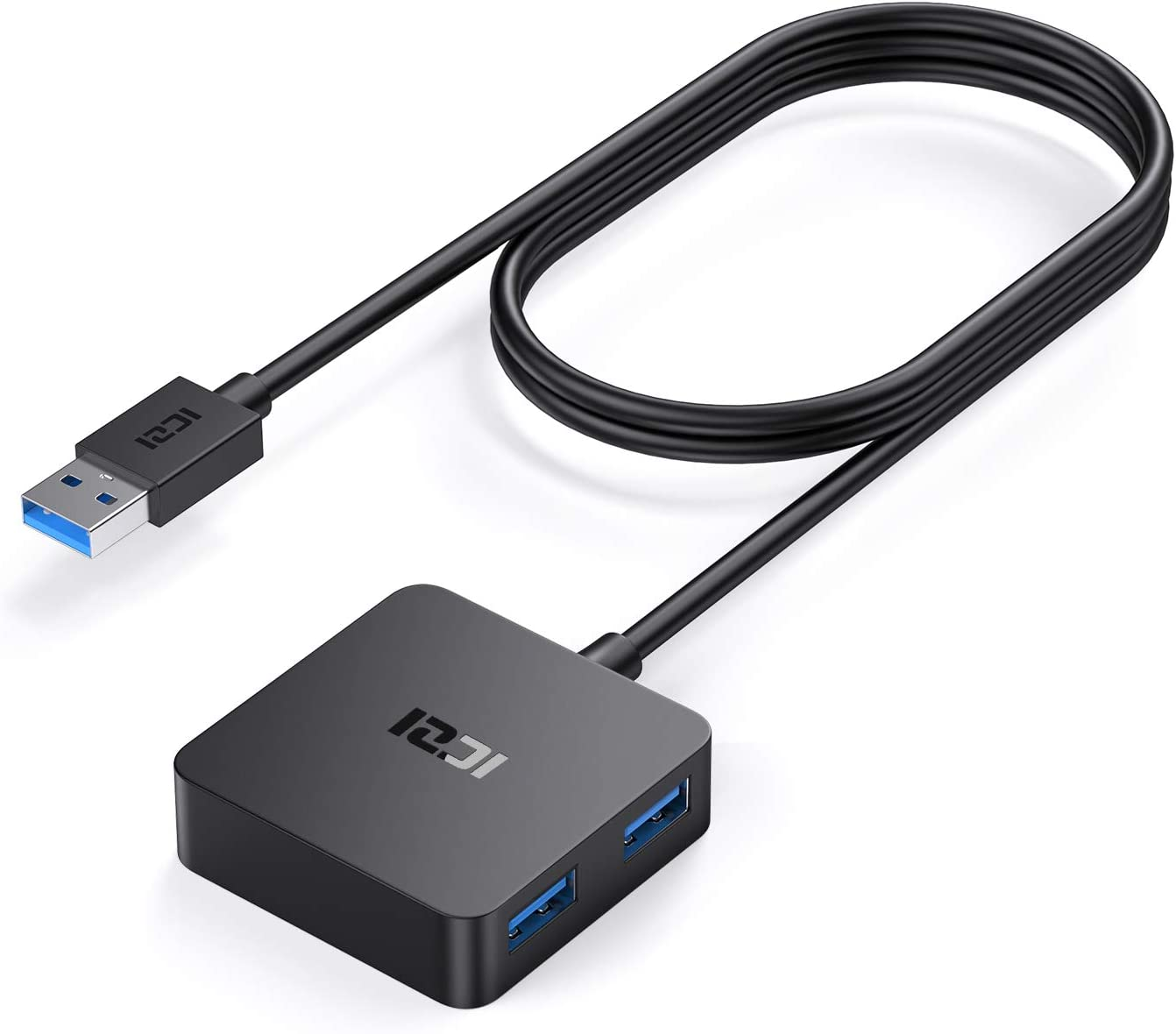 Hub USB 7 Porte Portatile 3.0 + 2.0 Con Interruttori Individuali E LED – Alimentazione Singola
