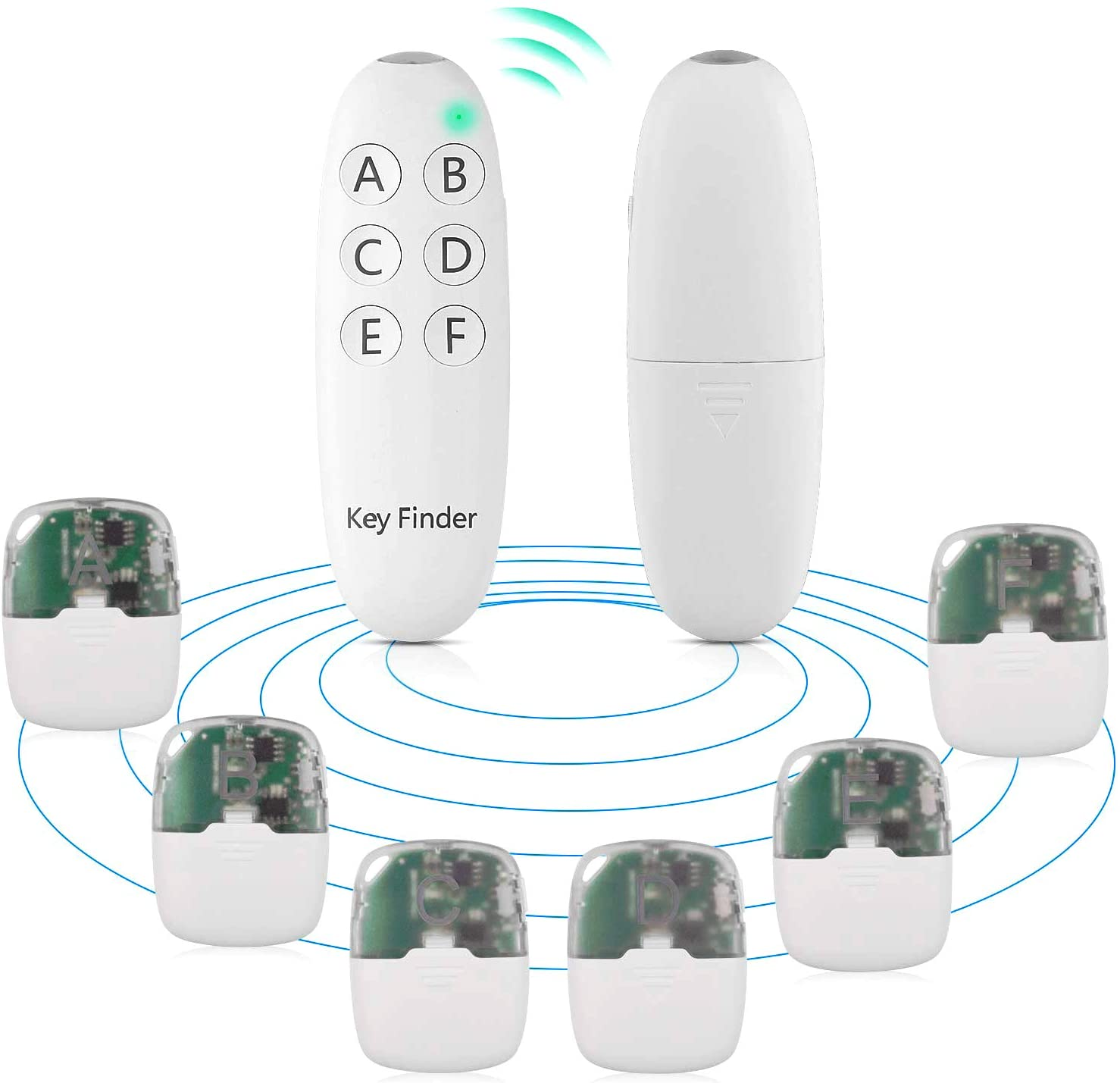 Cellularline Localizzatore Bluetooth Bttracy1w Bianco