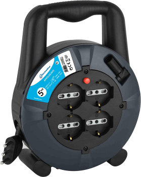 Pro-Line 49044 Prolunga per Cavi Con Avvolgicavo Professional 40 MT Con