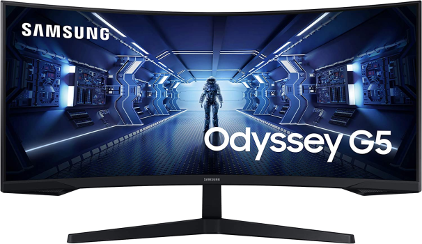 Monitor Curvo Odyssey G5 da 34” Ultra WQHD per Gaming Immersivo