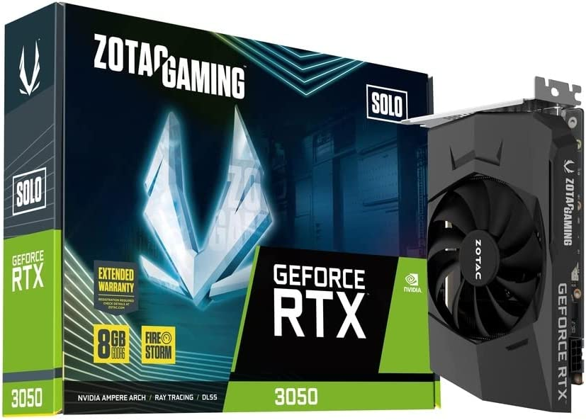 Zotac Gaming GeForce RTX 3050 Solo NVIDIA 8 GB GDDR6