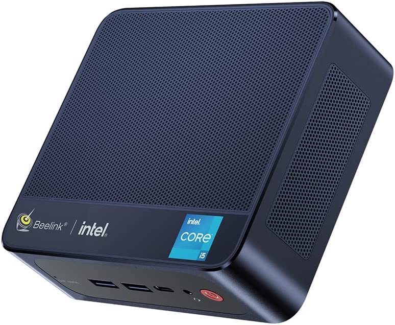 Beelink SEi11 Mini PC, Mini Desktop Computer con i511320H di 11a Gen