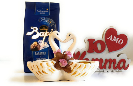 Portachiavi Personalizzato Per Mamma - Regalo Sentimentale Con Scritta 'Ti Amo Oggi Domani Sempre', Idea Regalo Unica - Foto 6